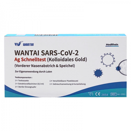  Wantai SARS-CoV-2 AG Schnelltest CE 2854